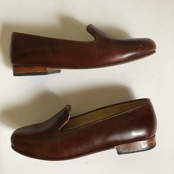 Nisolo Shoes - Nisolo Smoking Shoe in Brandy